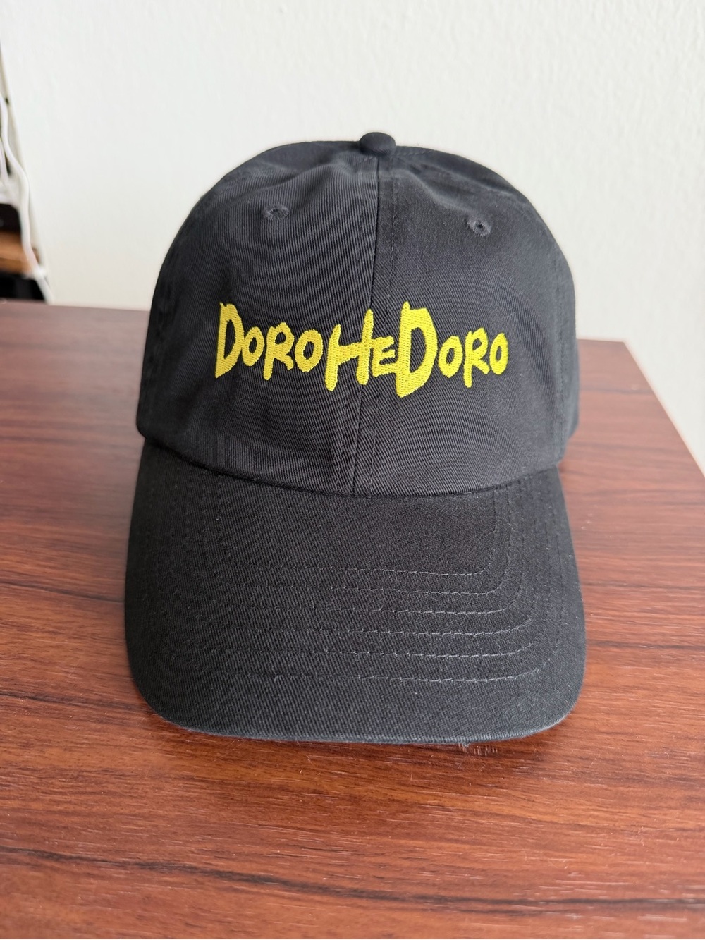 Dorohedoro Yellow Logo Black Dad Hat